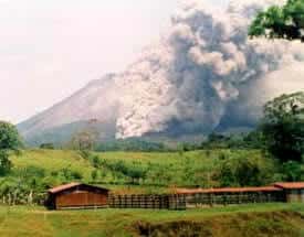 Eruptions are truly not predictable. When they happen, pyroclastic flow (ash and vaporized metals) flow down the slopes at speeds exceeding 60 miles/hour.