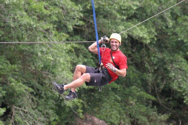 Serendipity Guide Juan Carlos ziplining